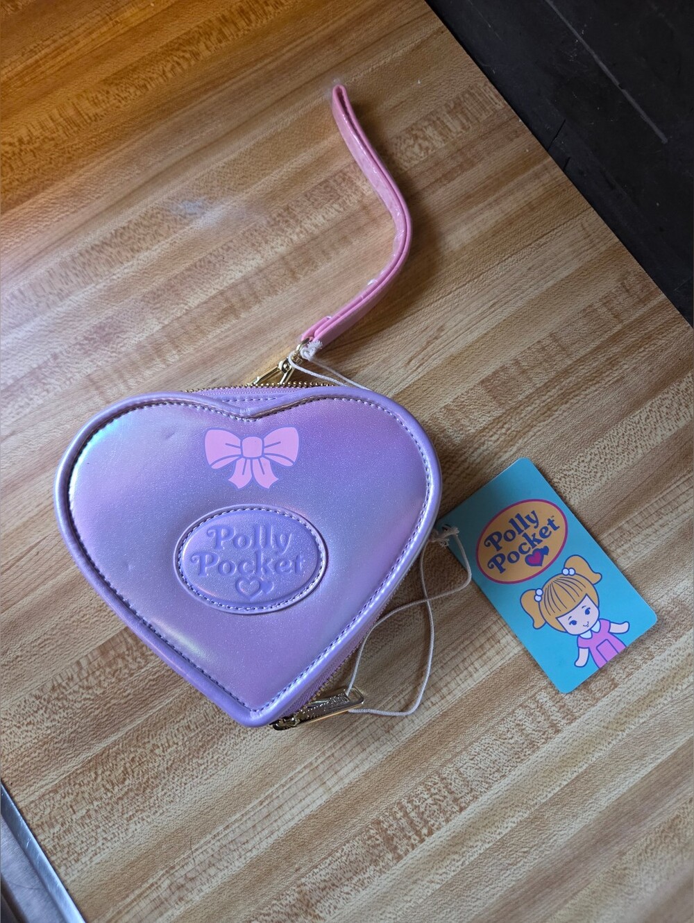 Loungegly Irradescent Polly Pocket NWT Wristlet